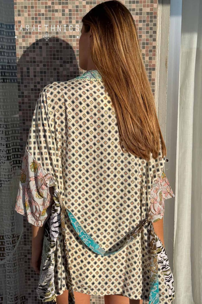 KIMONO DE PATCHWORK - OCTAVIA BRISE