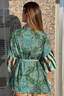 KIMONO DE PATCHWORK - OCTAVIA BORA