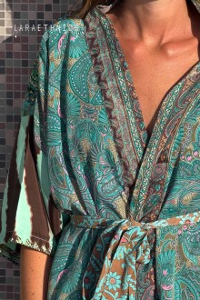 KIMONO DE PATCHWORK - OCTAVIA BORA