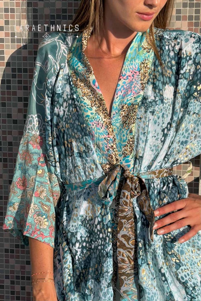 KIMONO DE PATCHWORK - OCTAVIA