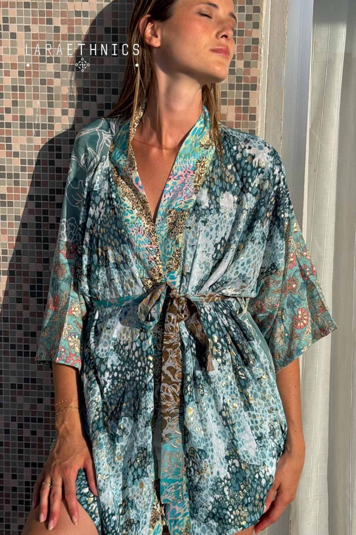 KIMONO DE PATCHWORK - OCTAVIA