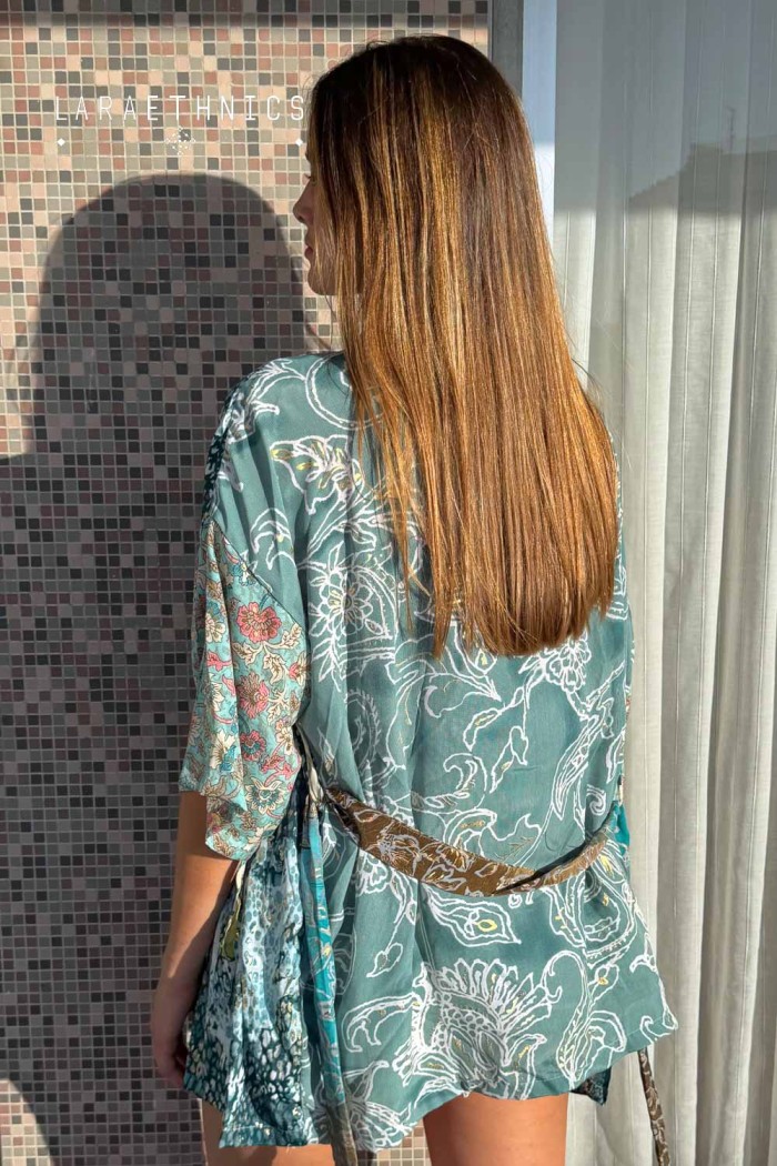 KIMONO DE PATCHWORK - OCTAVIA