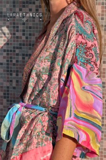 KIMONO DE PATCHWORK - OCTAVIA POP