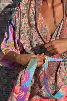 KIMONO DE PATCHWORK - OCTAVIA POP