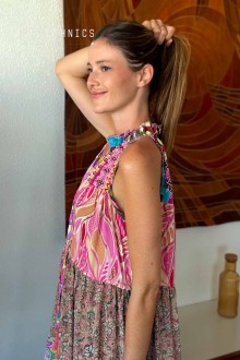 PATCHWORK DRESS - DIANA MONOI