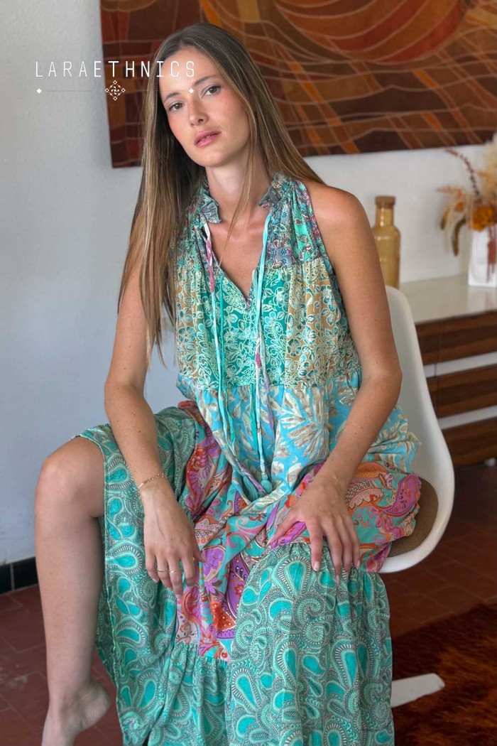 ROBE PATCHWORK - DIANA TAHITI