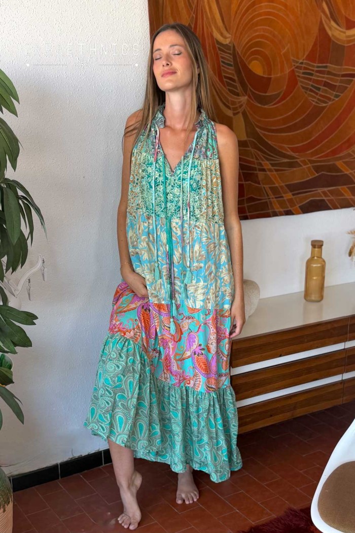 ROBE PATCHWORK - DIANA TAHITI