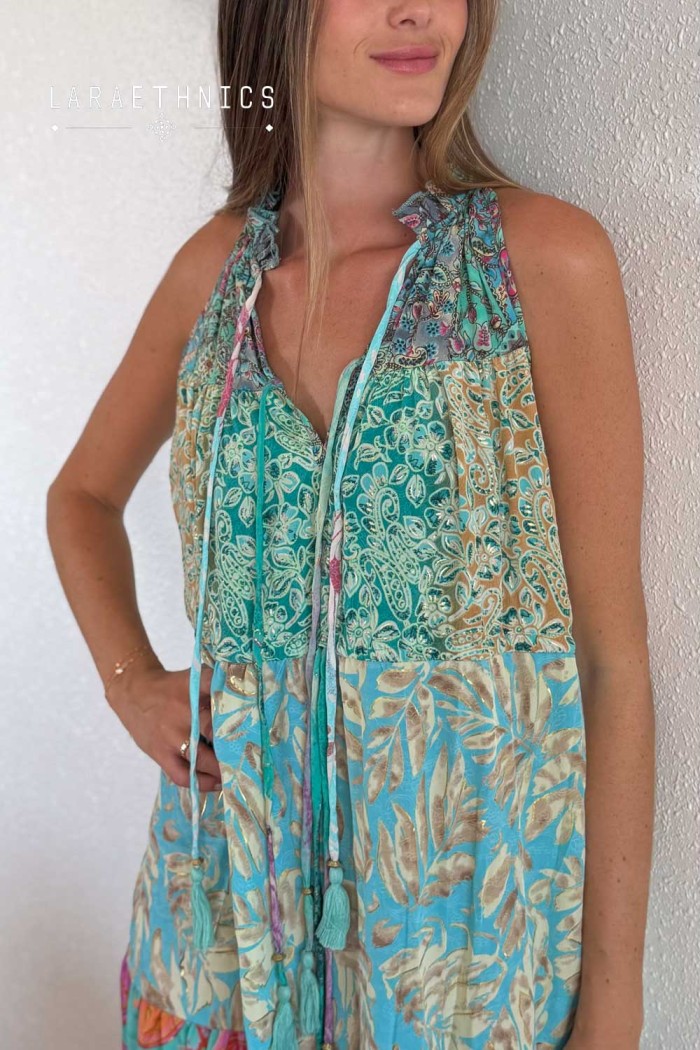 PATCHWORK DRESS - DIANA TAHITI