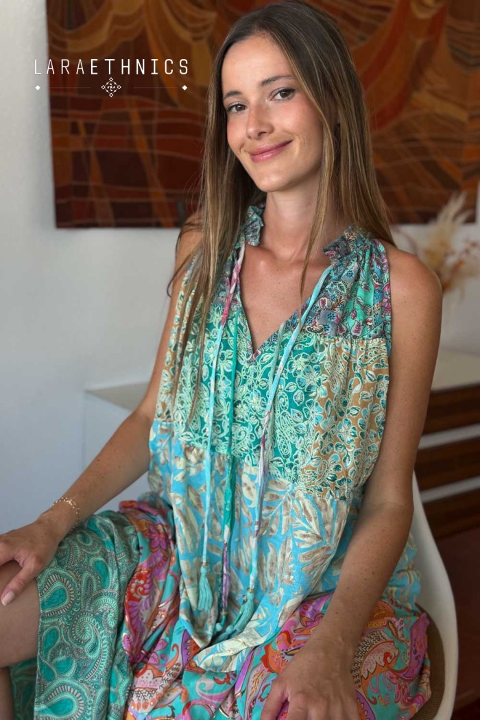 ROBE PATCHWORK - DIANA TAHITI