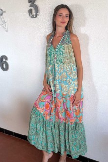 PATCHWORK DRESS - DIANA TAHITI