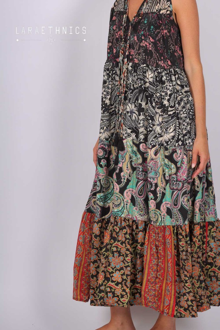 ROBE PATCHWORK - DIANA NATURE