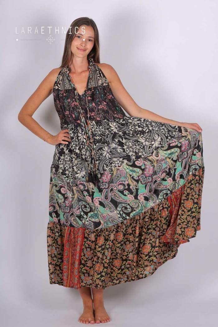 ROBE PATCHWORK - DIANA NATURE