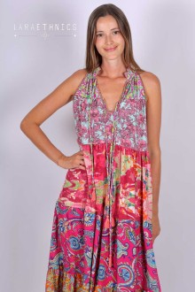 ROBE PATCHWORK - DIANA AQUARELLE