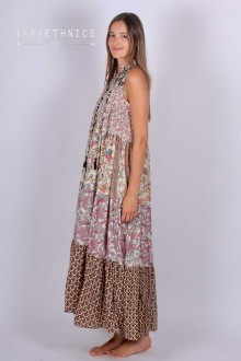 PATCHWORK DRESS - DIANA BIBLOS