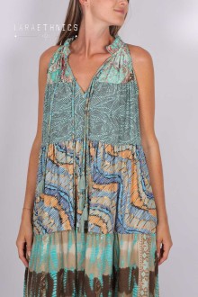 PATCHWORK DRESS - DIANA EDEN