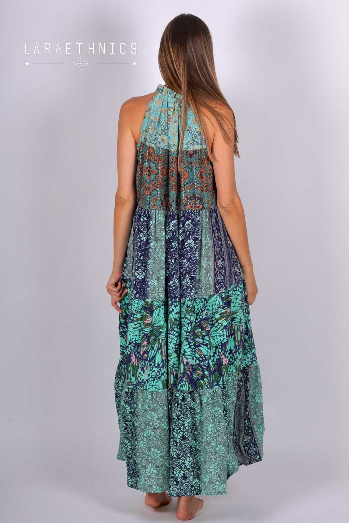 PATCHWORK DRESS - DIANA RUBIS