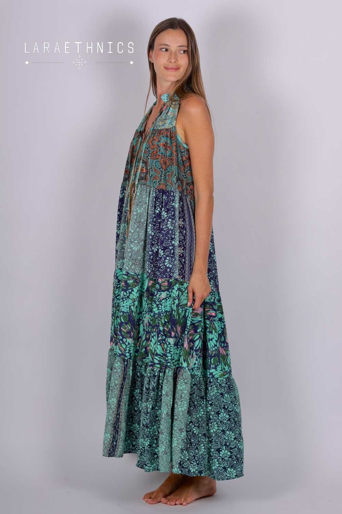 PATCHWORK DRESS - DIANA RUBIS