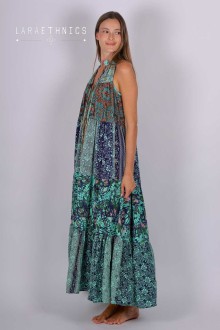 PATCHWORK DRESS - DIANA RUBIS