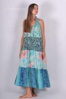 PATCHWORK DRESS - DIANA SAPHIR
