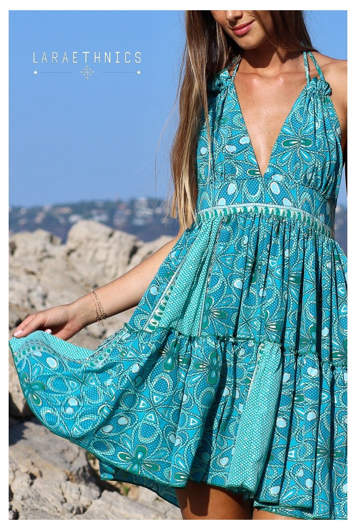 SHORT DRESS - CENOTE